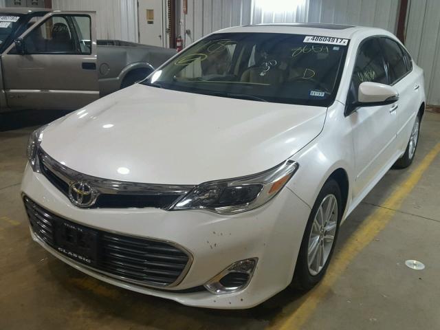 4T1BK1EBXDU058694 - 2013 TOYOTA AVALON BAS WHITE photo 2