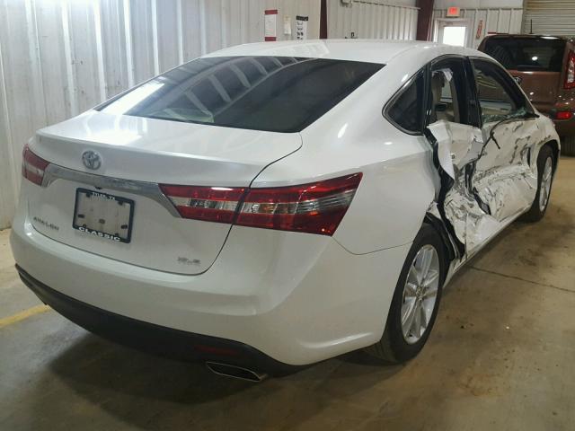 4T1BK1EBXDU058694 - 2013 TOYOTA AVALON BAS WHITE photo 4