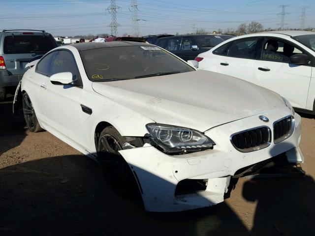 WBSLX9C56ED160218 - 2014 BMW M6 WHITE photo 1