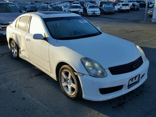 JNKCV51EX3M301361 - 2003 INFINITI G35 WHITE photo 1