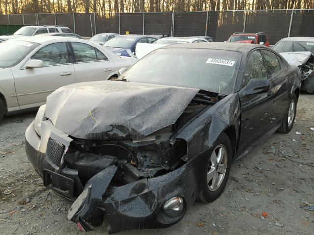 2G2WP582161203747 - 2006 PONTIAC GRAND PRIX BLACK photo 2