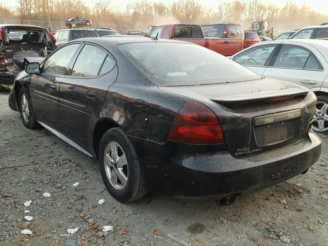 2G2WP582161203747 - 2006 PONTIAC GRAND PRIX BLACK photo 3