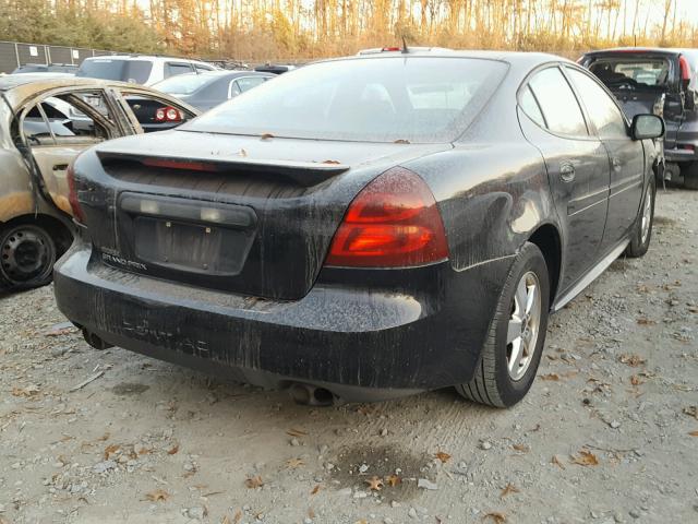 2G2WP582161203747 - 2006 PONTIAC GRAND PRIX BLACK photo 4