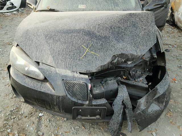 2G2WP582161203747 - 2006 PONTIAC GRAND PRIX BLACK photo 7