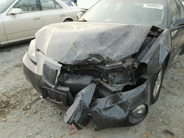 2G2WP582161203747 - 2006 PONTIAC GRAND PRIX BLACK photo 9