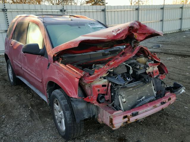 2CNDL63F956032094 - 2005 CHEVROLET EQUINOX LT RED photo 1