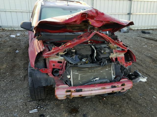 2CNDL63F956032094 - 2005 CHEVROLET EQUINOX LT RED photo 9