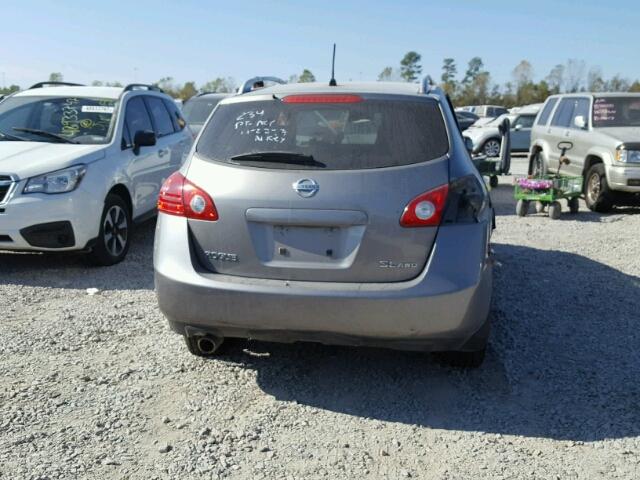 JN8AS58V39W162957 - 2009 NISSAN ROGUE S GRAY photo 10