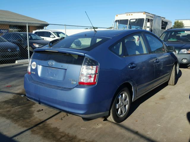 JTDKB20U440020310 - 2004 TOYOTA PRIUS 蓝色 照片 4