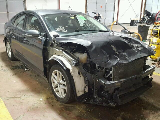 3FA6P0HD7FR241016 - 2015 FORD FUSION SE CHARCOAL photo 1