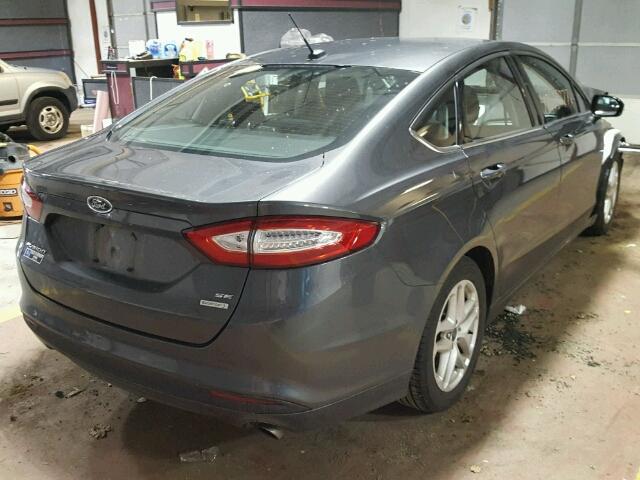 3FA6P0HD7FR241016 - 2015 FORD FUSION SE CHARCOAL photo 4