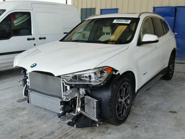 WBXHU7C38HP924990 - 2017 BMW X1 SDRIVE2 WHITE photo 2