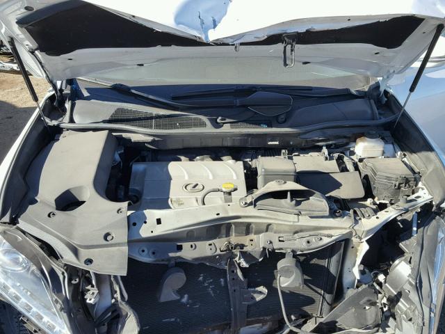 2T2ZK1BA9FC161437 - 2015 LEXUS RX 350 WHITE photo 7