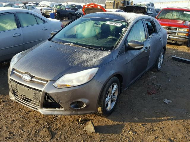 1FADP3F25EL228546 - 2014 FORD FOCUS SE GRAY photo 2