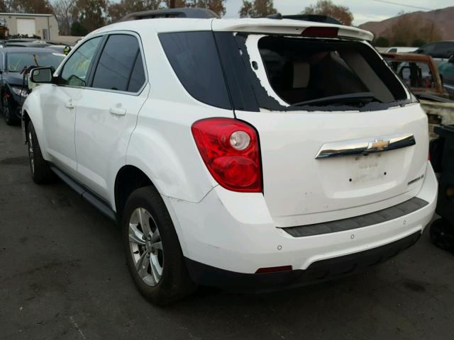 2GNALCEK4E6239886 - 2014 CHEVROLET EQUINOX LT WHITE photo 3