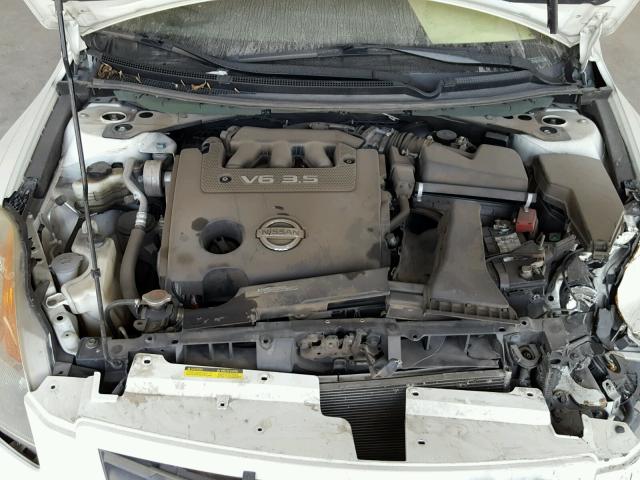 1N4BL24E18C117961 - 2008 NISSAN ALTIMA 3.5 WHITE photo 7