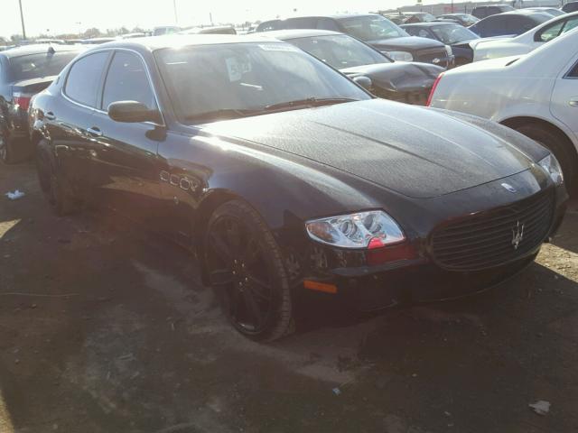 ZAMCE39A050018464 - 2005 MASERATI QUATTROPOR BLACK photo 1