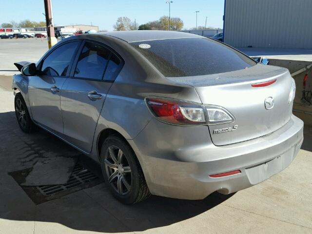 JM1BL1UF8C1526458 - 2012 MAZDA 3 I SILVER photo 3