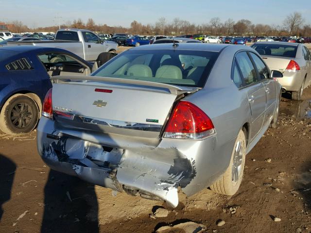 2G1WG5EK5B1290765 - 2011 CHEVROLET IMPALA LT SILVER photo 4