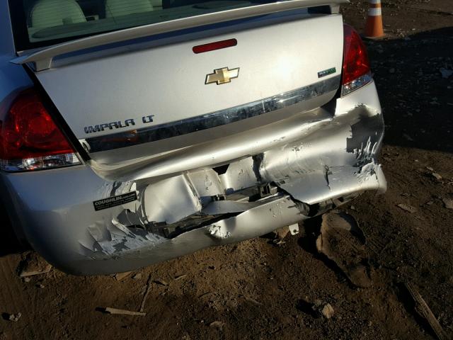 2G1WG5EK5B1290765 - 2011 CHEVROLET IMPALA LT Արծաթագույն լուսանկար 9