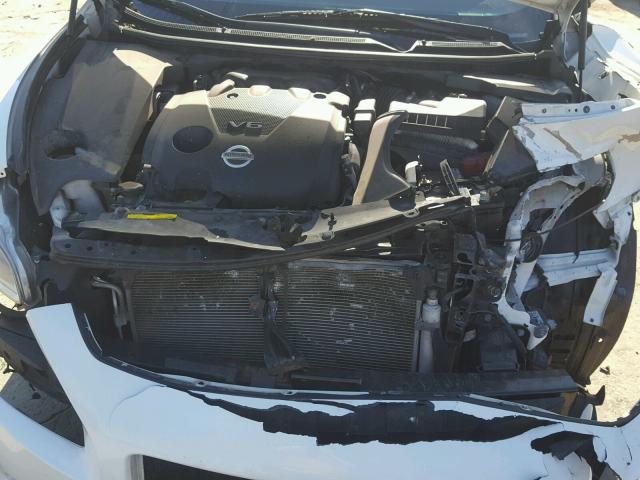 1N4AA5AP7CC852798 - 2012 NISSAN MAXIMA S WHITE photo 7