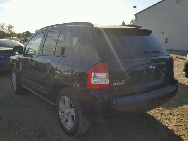 1J8FF47W28D719743 - 2008 JEEP COMPASS SP 黑色 照片 3