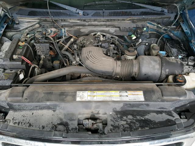 1FTRW07W81KD57996 - 2001 FORD F150 SUPER GREEN photo 7