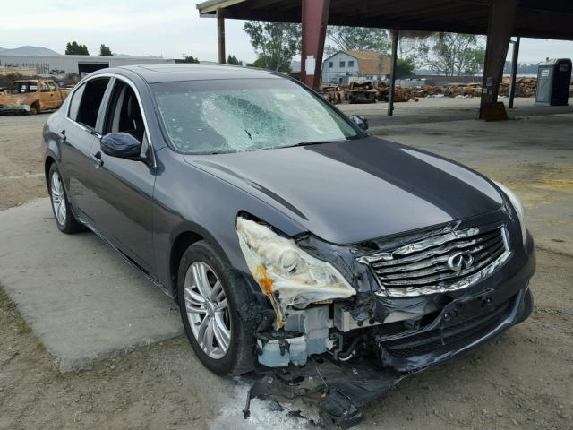 JN1CV6AP3DM719743 - 2013 INFINITI G37 BASE CHARCOAL photo 1