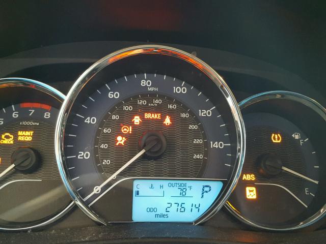 2T1BPRHE7FC409376 - 2015 TOYOTA COROLLA EC 黑色 照片 8