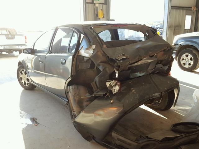 1G8AJ52F35Z110862 - 2005 SATURN ION LEVEL GRAY photo 3