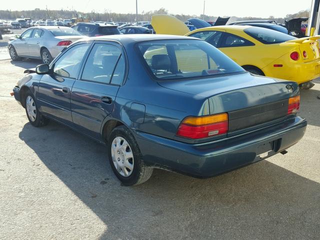 1NXAE04B9SZ335248 - 1995 TOYOTA COROLLA GREEN photo 3