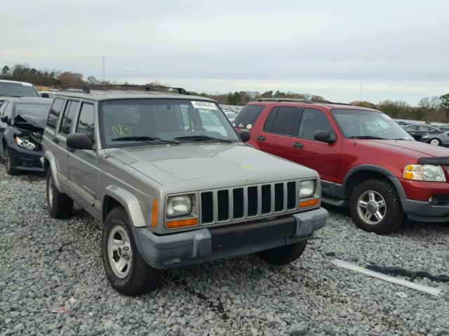 1J4FT48S61L528960 - 2001 JEEP CHEROKEE S GRAY photo 1