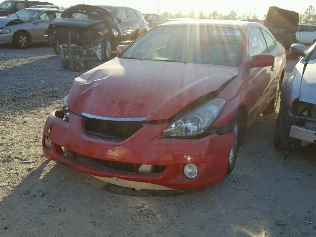 4T1CE38P56U750668 - 2006 TOYOTA CAMRY SOLA RED photo 2