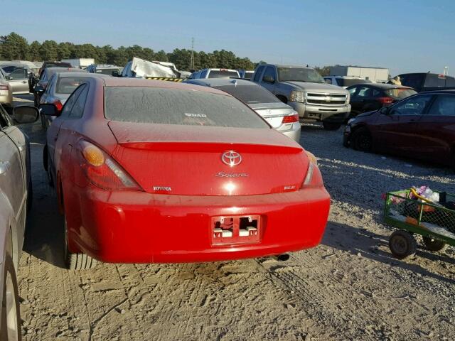 4T1CE38P56U750668 - 2006 TOYOTA CAMRY SOLA RED photo 3