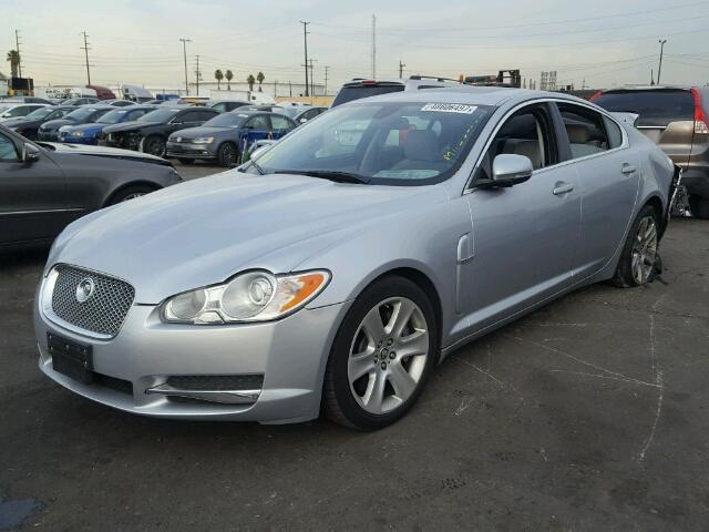 SAJWA0FB9BLS06629 - 2011 JAGUAR XF SILVER photo 2