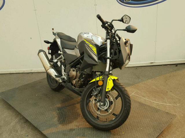 MLHNC5259H5000447 - 2017 HONDA CB300 FA GRAY photo 1