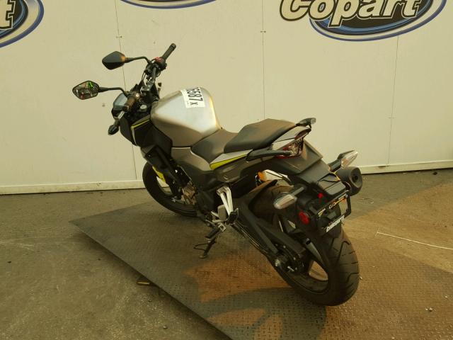 MLHNC5259H5000447 - 2017 HONDA CB300 FA GRAY photo 3