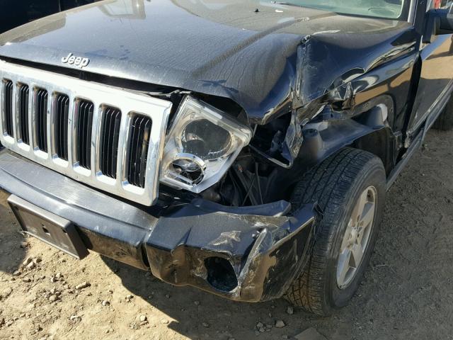 1J8HG48K38C125198 - 2008 JEEP COMMANDER Qara foto 9