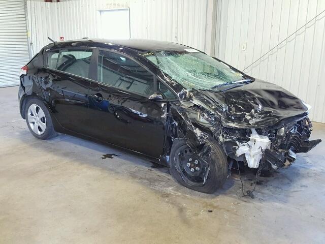 KNAFK5A84G5635464 - 2016 KIA FORTE LX BLACK photo 9