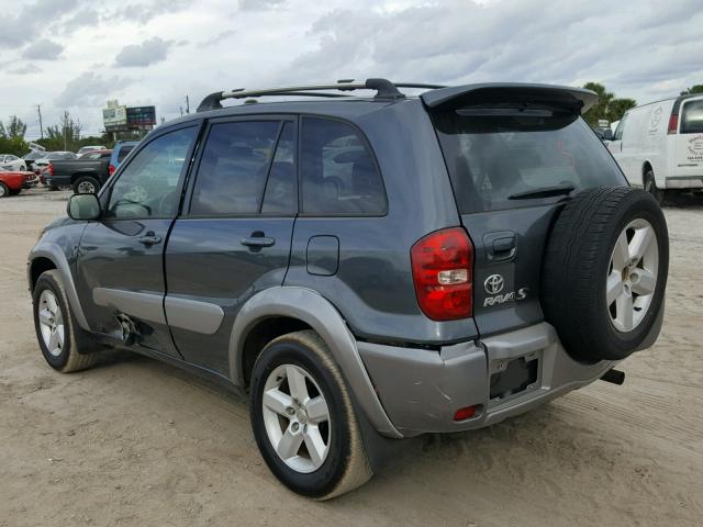 JTEHD20V046022075 - 2004 TOYOTA RAV4 GRAY photo 3