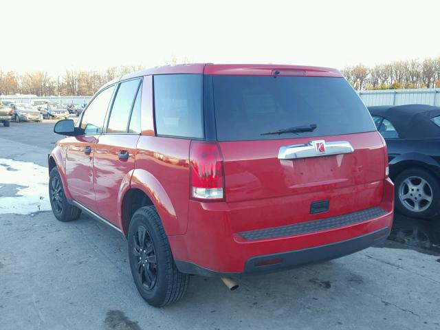 5GZCZ33D06S828256 - 2006 SATURN VUE RED photo 3