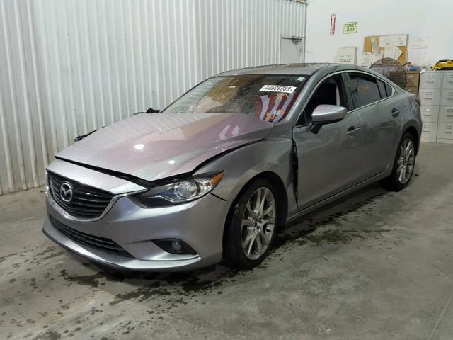 JM1GJ1W64E1141099 - 2014 MAZDA 6 GRAND TO SILVER photo 2