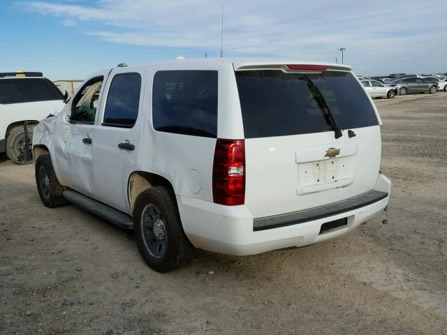 1GNEC03089R264589 - 2009 CHEVROLET TAHOE POLI WHITE photo 3