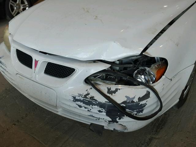 1G2NE52FX2C122182 - 2002 PONTIAC GRAND AM S 白色 照片 9