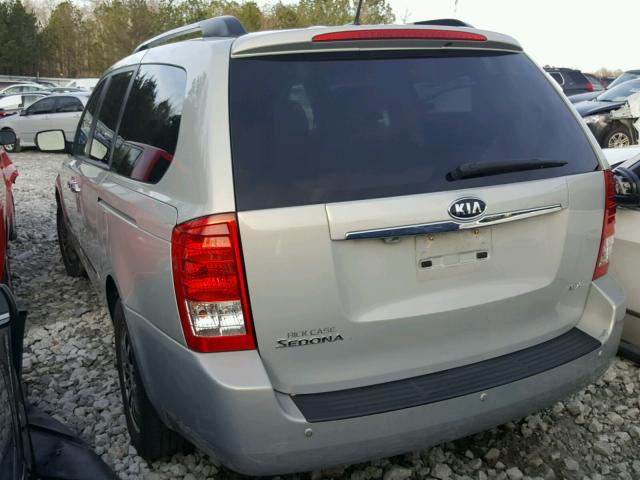 KNDMH4C7XC6466224 - 2012 KIA SEDONA EX CREAM photo 3