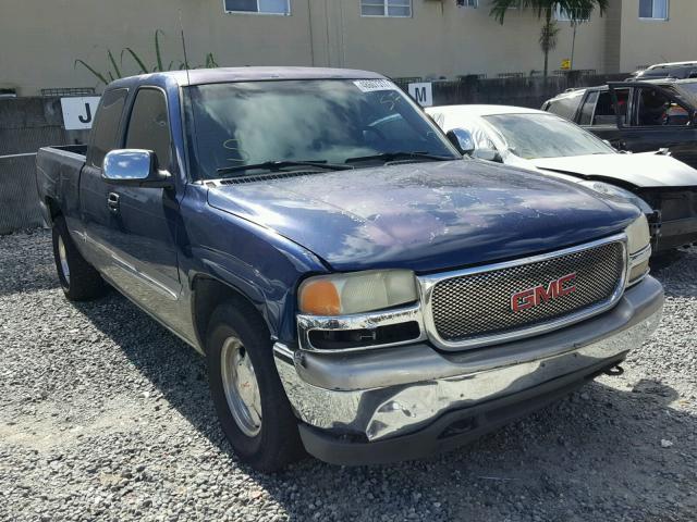 2GTEC19T6Y1321086 - 2000 GMC NEW SIERRA BLUE photo 1