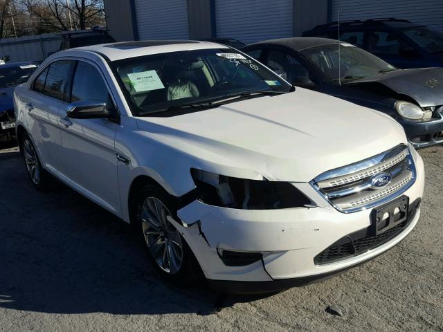 1FAHP2JW8AG121483 - 2010 FORD TAURUS LIM WHITE photo 1