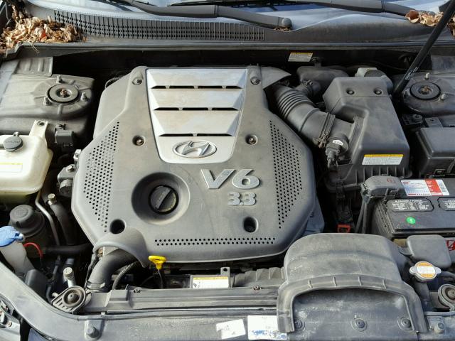 5NPEU46F26H152841 - 2006 HYUNDAI SONATA GLS BLUE photo 7