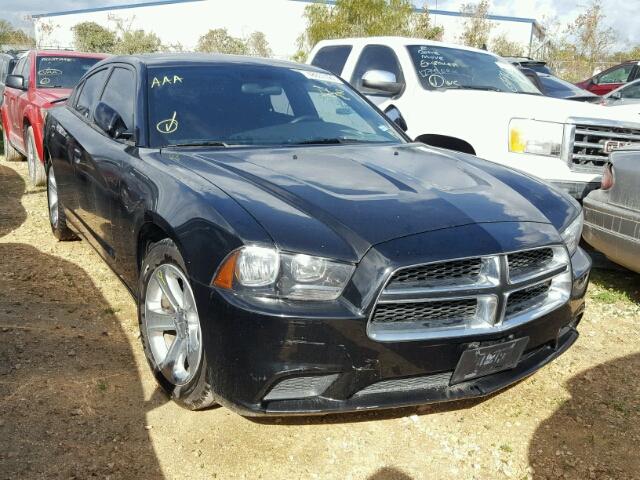 2C3CDXBG8CH260526 - 2012 DODGE CHARGER SE BLACK photo 1