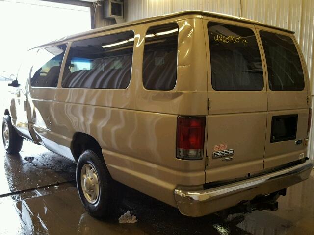 1FBSS31L78DB04457 - 2008 FORD ECONOLINE TAN photo 3